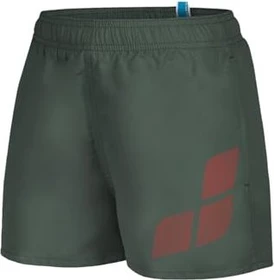 Arena Logo R Badeshorts sage/fluo red (Junior)