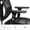 Diablo Chairs V-Basic Ergonomischer Bürostuhl, schwarz/schwarz Vorschaubild