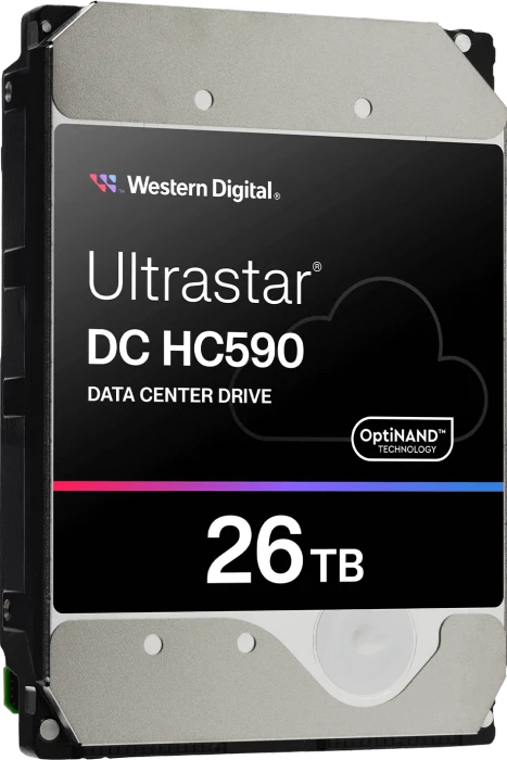Western Digital Ultrastar DC HC590 26TB, SE, 24/7, 512e / 3.5" / SAS 12Gb/s