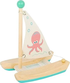 Legler Small Foot Wasserspielzeug Katamaran Oktopus