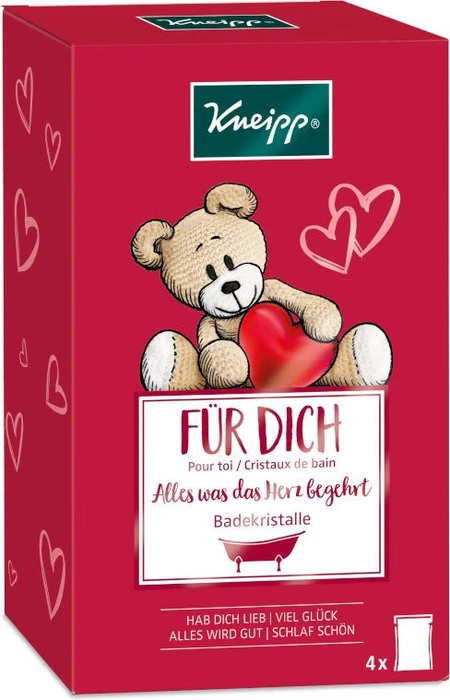Kneipp Badekristalle Für Dich-Set, 240g (4x 60g)