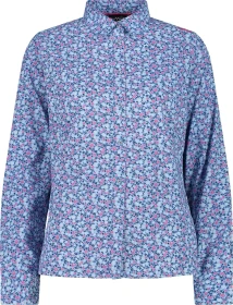CMP Geometrischer-Druck Hemd langarm fuxia/provenza/sky (Damen)