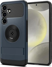 Spigen Slim Armor (MagFit) für Samsung Galaxy S24 Metal Slate