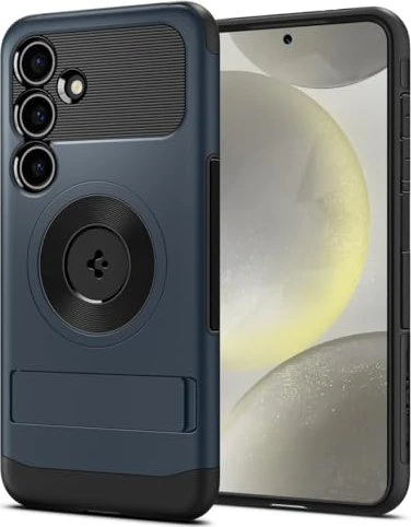 Spigen Slim Armor (MagFit) für Samsung Galaxy S24 Metal Slate