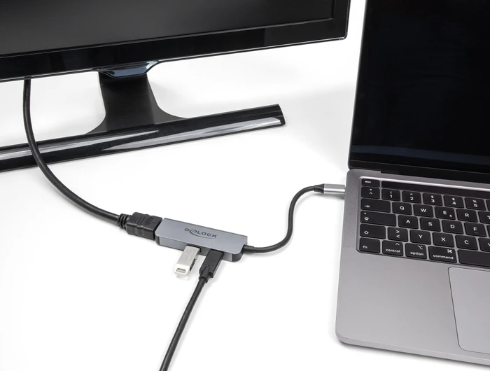 DeLOCK USB Type-C Videoadapter, USB-C 3.1 [Stecker]