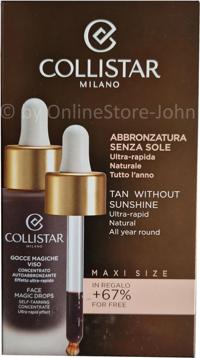 Collistar Magic Drops Face Self-Tanning Concentrate