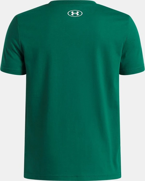 Under Armour Sportstyle Funktionsshirt kurzarm campus ivy/white (Junior)