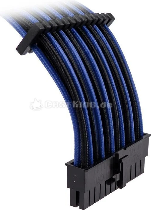 BitFenix Alchemy 2.0 Verlängerungs-Kit für Netzteile, schwarz/blau