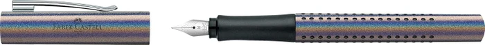 Faber-Castell Füller Grip 2011 Edition Glam silver glam, rechte Hand/linke Hand, mittel