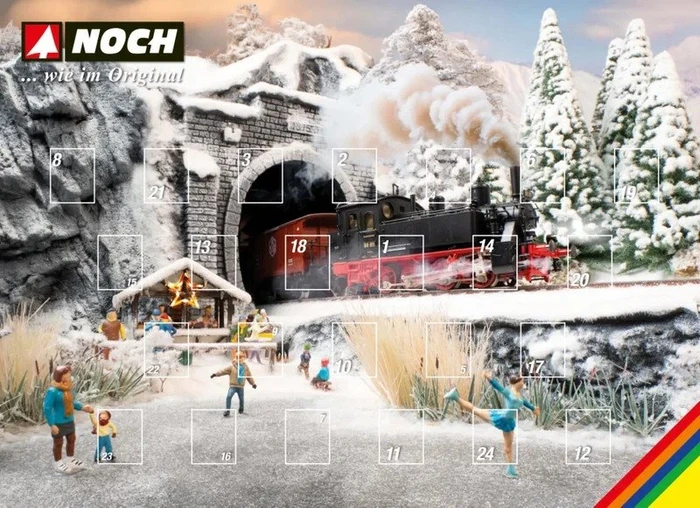 Noch Figuren-Adventskalender TT 2026