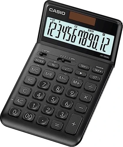 Casio JW-200SC, schwarz