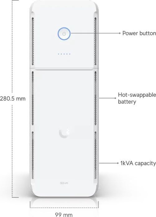 Ubiquiti UniFi UPS Tower, 1000VA