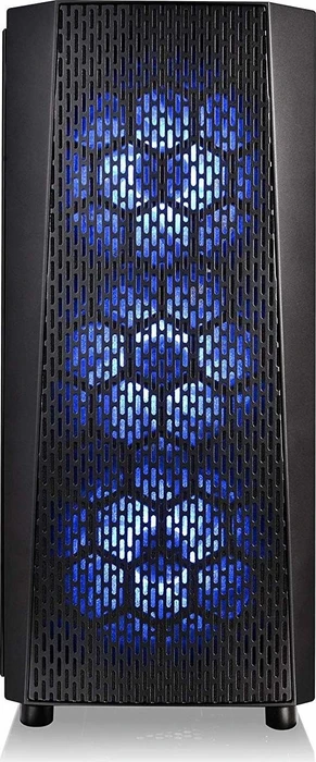 Thermaltake Versa J24 TG RGB, schwarz, Glasfenster