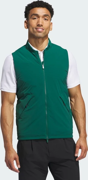 adidas Ultimate365 Tour Frostguard Full-Zip Padded Weste collegiate green (Herren)