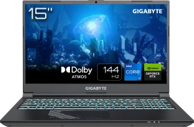 GIGABYTE G5, Core i7-13620H, 16GB RAM, 1TB SSD, GeForce RTX 4050, DE