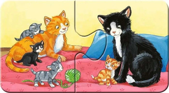 Ravensburger Puzzle Tierfamilien auf dem Bauernhof
