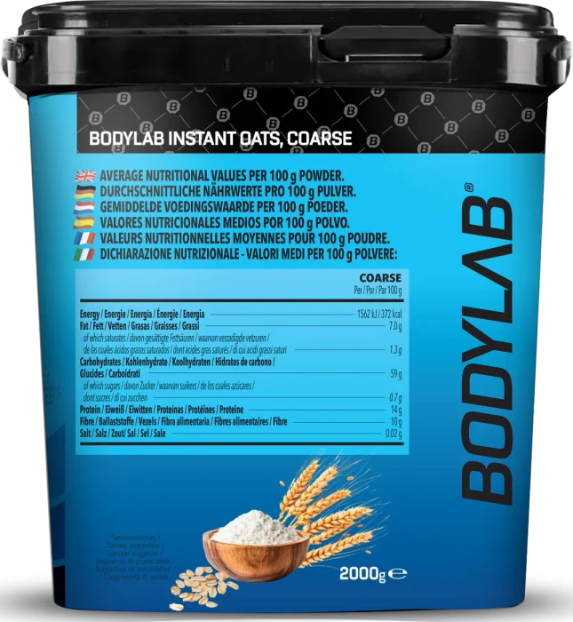 BodyLab24 Instant Oats Coarse 2kg