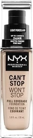 NYX Can't Stop Won't Stop Foundation light porcelain, 30ml