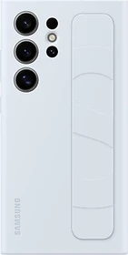 Samsung Silicone Grip Case für Galaxy S24 Ultra light blue