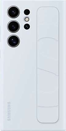 Samsung Silicone Grip Case für Galaxy S24 Ultra light blue