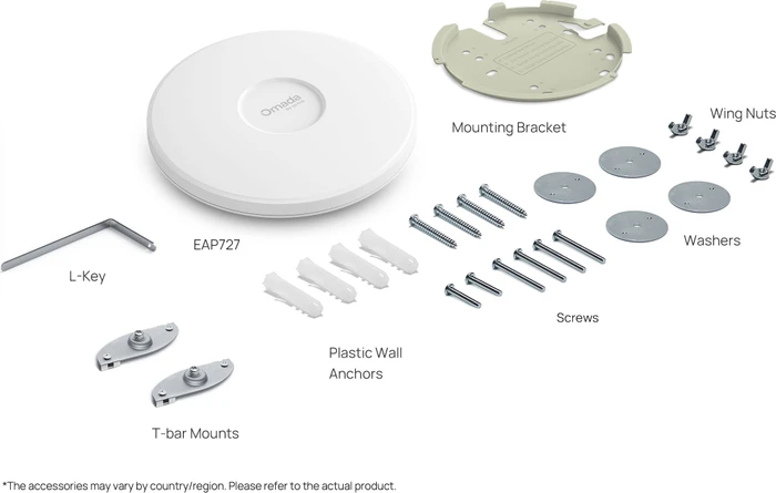 TP-Link Omada EAP727, Wi-Fi 7, BE5000