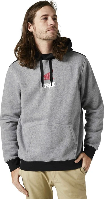 Fox Racing Honda Wing Hoodie heather graphite grey (Herren)
