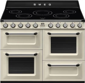 Smeg Victoria TR4110IP2 Dreifach-Elektroherd mit Induktionskochfeld