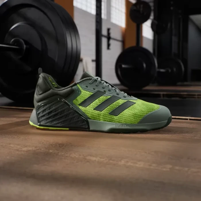 adidas Dropset 3 silver green/night cargo/lucid lemon