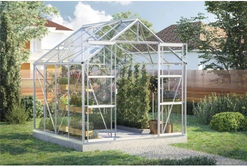 Vitavia Uranus 6700 ESG 3mm Gewächshaus alu