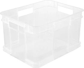 Keeeper Bruno Eco Aufbewahrungsbox, 16l, farblos/transparent