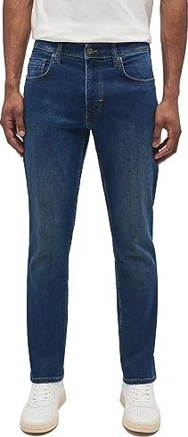 Mustang Washington Straight mit Kontrastnähten Jeans blau (Herren)
