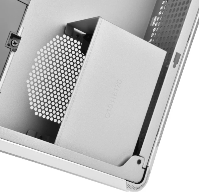 SilverStone Fortress FTZ01-E, silber, Mini-ITX