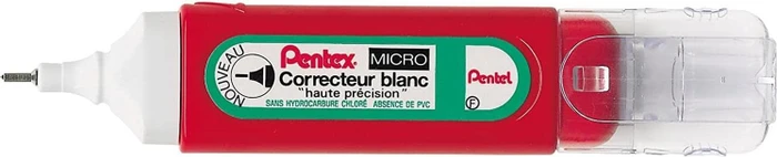 Pentel Fine Point Correction Pen 1.4mm Korrekturstift, 12ml