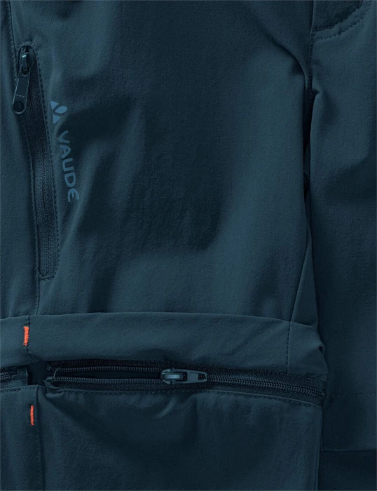 Vaude Detective Stretch II Zipp-Off Zip-Off Hose lang dark sea (Junior)