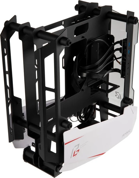 Antec Striker Phantom Gaming Edition, weiß, Glasfenster, Mini-ITX