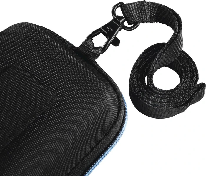 Hama Hardcase Zip 80 M Kameratsche schwarz/blau