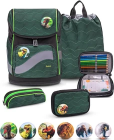 Belmil Smarty Plus Twist of Lime Schultaschen-Set, 5-tlg.