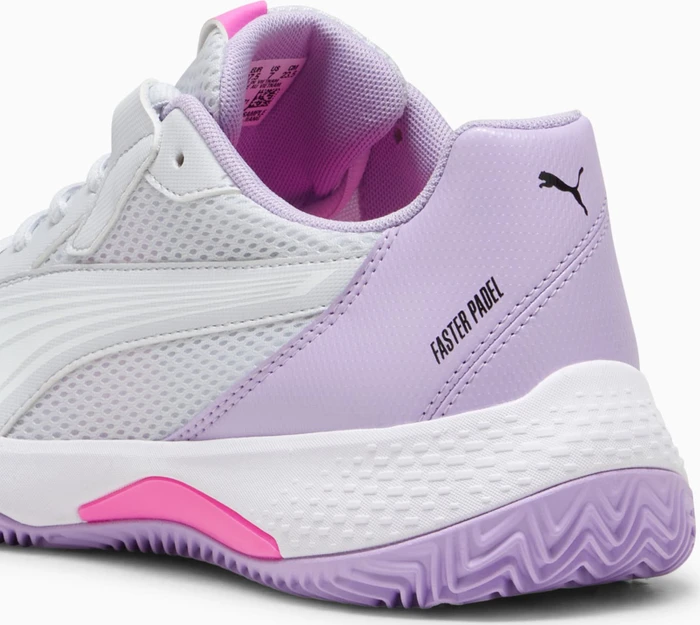 Puma Nova Court silver mist/puma white/vivid violet (Damen)