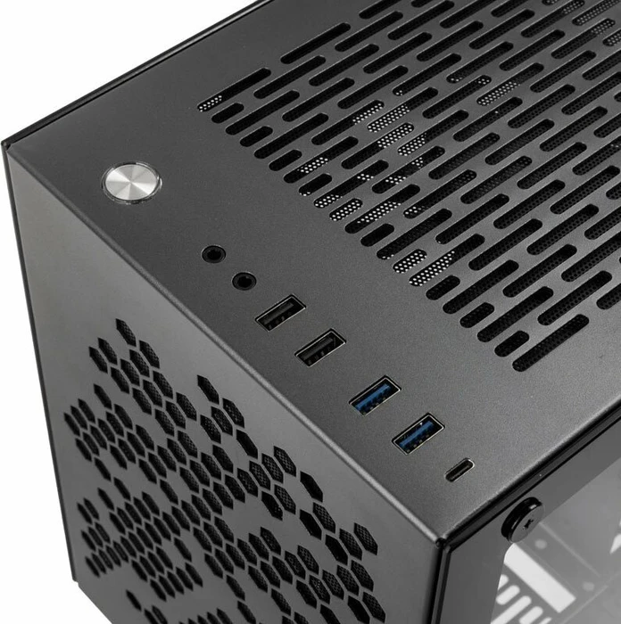 Kolink Rocket Heavy, Glasfenster, Mini-ITX