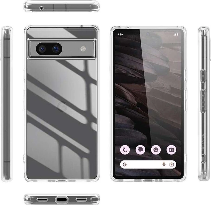Nevox StyleShell ShockFlex für Google Pixel 8a transparent