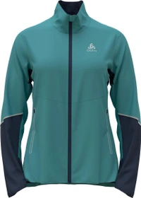 Odlo Langnes Funktionsjacke reef waters/dark sapphire (Damen)
