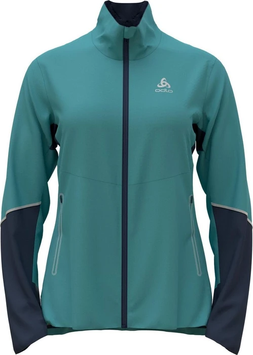 Odlo Langnes Funktionsjacke reef waters/dark sapphire (Damen)