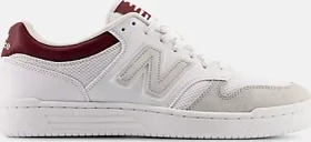 New Balance 480 white/classic crimson (Herren)