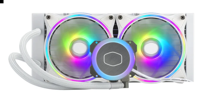 Cooler Master MasterLiquid ML240 Illusion White Edition, weiß