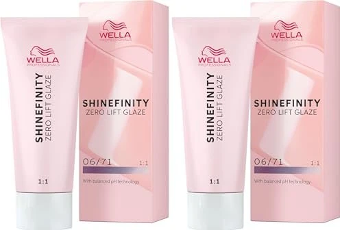 Wella Shinefinity Zero Lift Glaze 06/71 frosted chestnut, 60ml