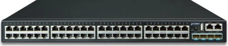 Planet SGS-6341 Rackmount Gigabit Managed Switch, 48x RJ-45, 4x SFP+