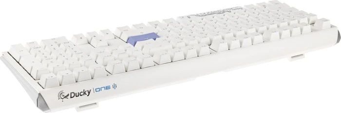 Ducky One 3 PBT, LEDs RGB, Pure White, MX SPEED RGB Silver, USB, US