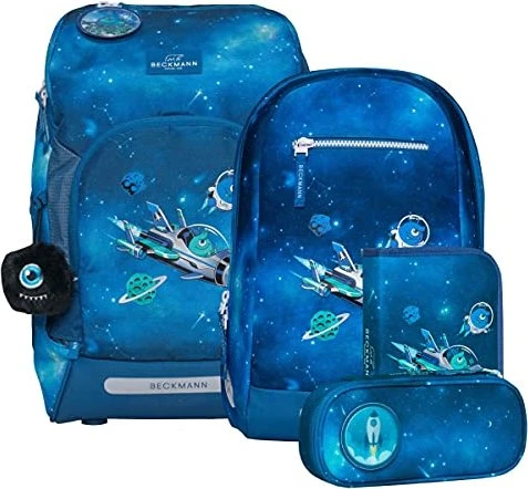 Beckmann Active Air FLX Galaxy Schulrucksack-Set, 6-tlg.