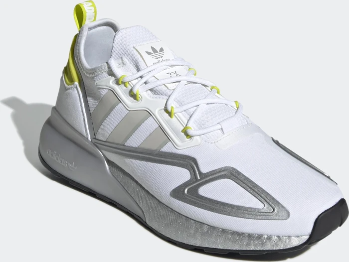 adidas ZX 2K Boost cloud white/grey one/acid yellow (Herren)