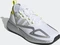 adidas ZX 2K Boost cloud white/grey one/acid yellow (Herren) Vorschaubild